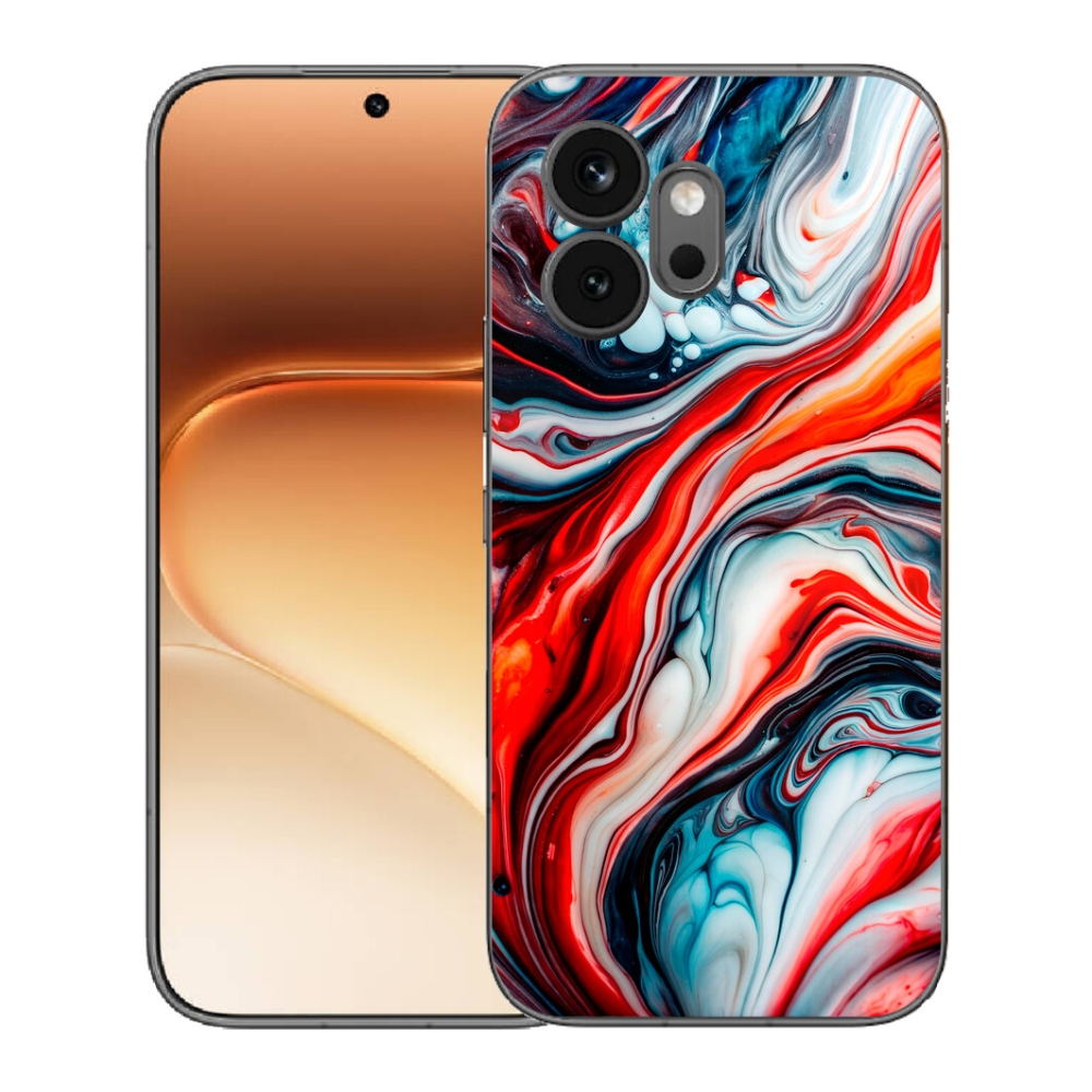 Gelový kryt mmCase na Honor 600 - abstraktní motiv 63