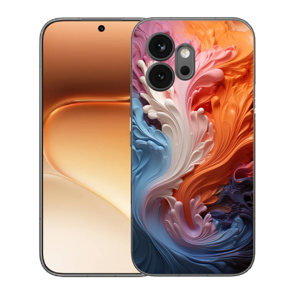 Gelový kryt mmCase na Honor 600 - abstraktní motiv 8