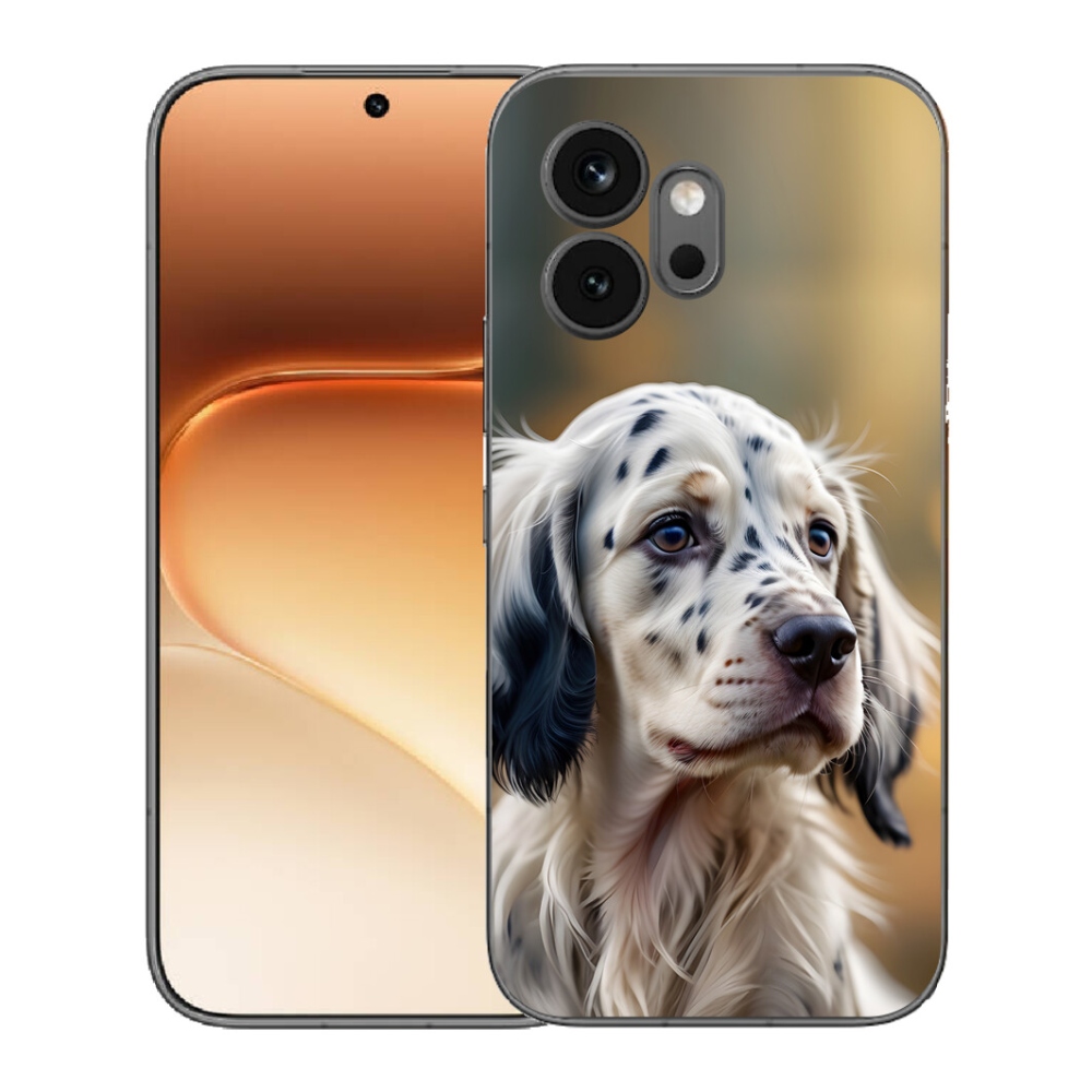Gelový kryt mmCase na Honor 600 - anglický setr