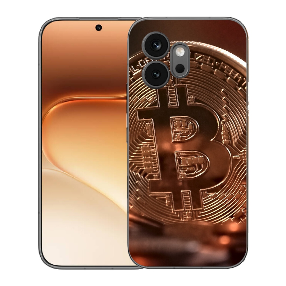 Gelový kryt mmCase na Honor 600 - bitcoin