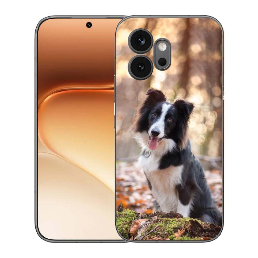 Gelový kryt mmCase na Honor 600 - border kolie 1