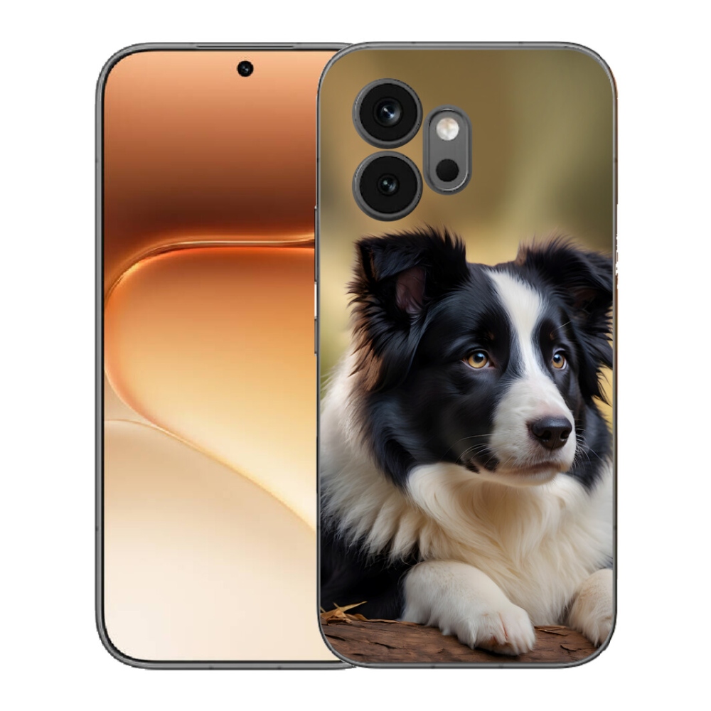 Gelový kryt mmCase na Honor 600 - border kolie 2