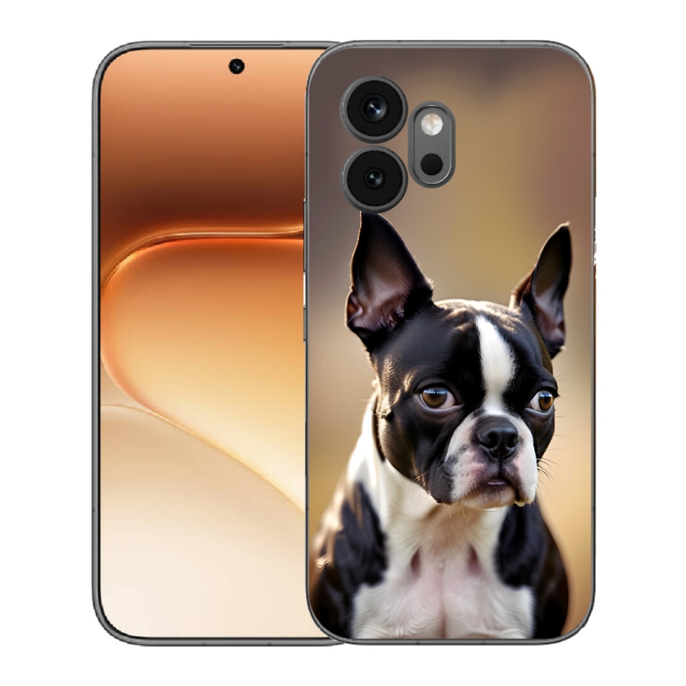 Gelový kryt mmCase na Honor 600 - bostonský teriér