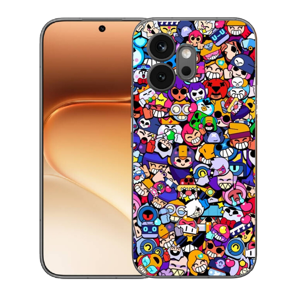 Gelový kryt mmCase na Honor 600 - brawl stars 2