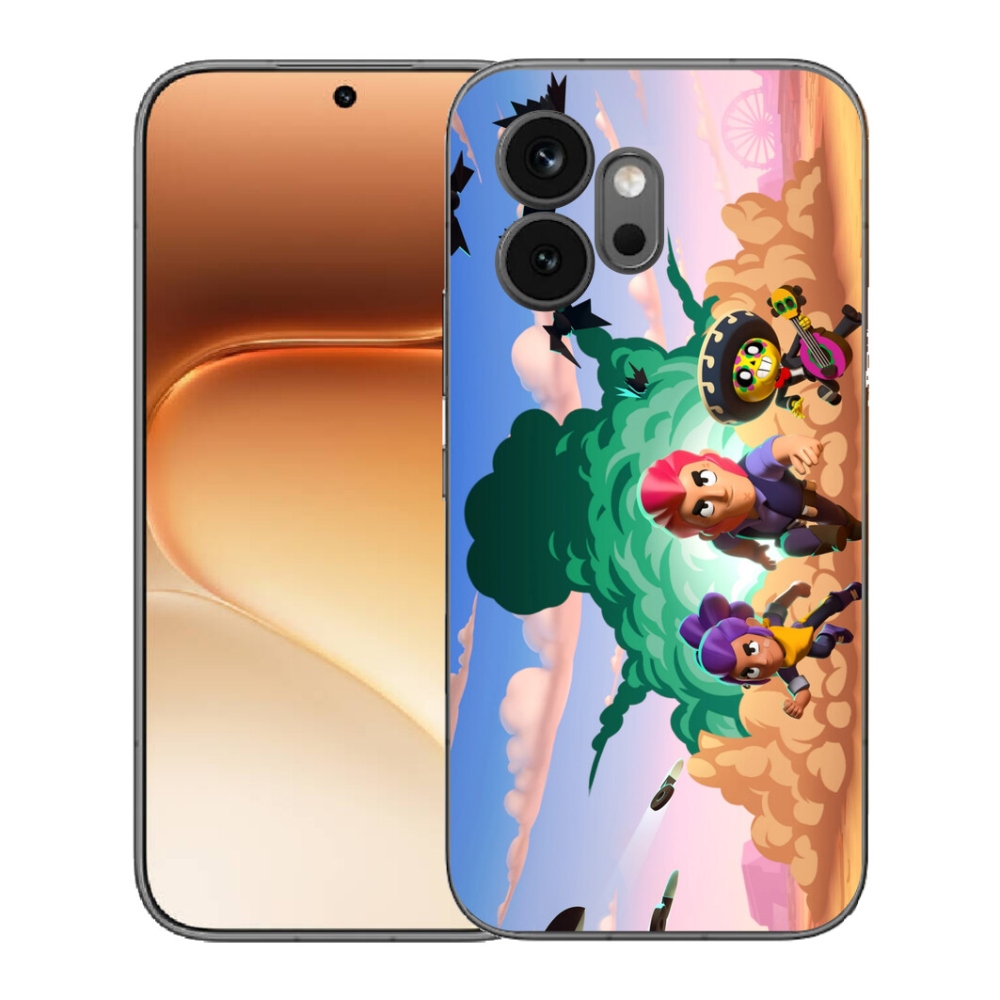 Gelový kryt mmCase na Honor 600 - brawl stars