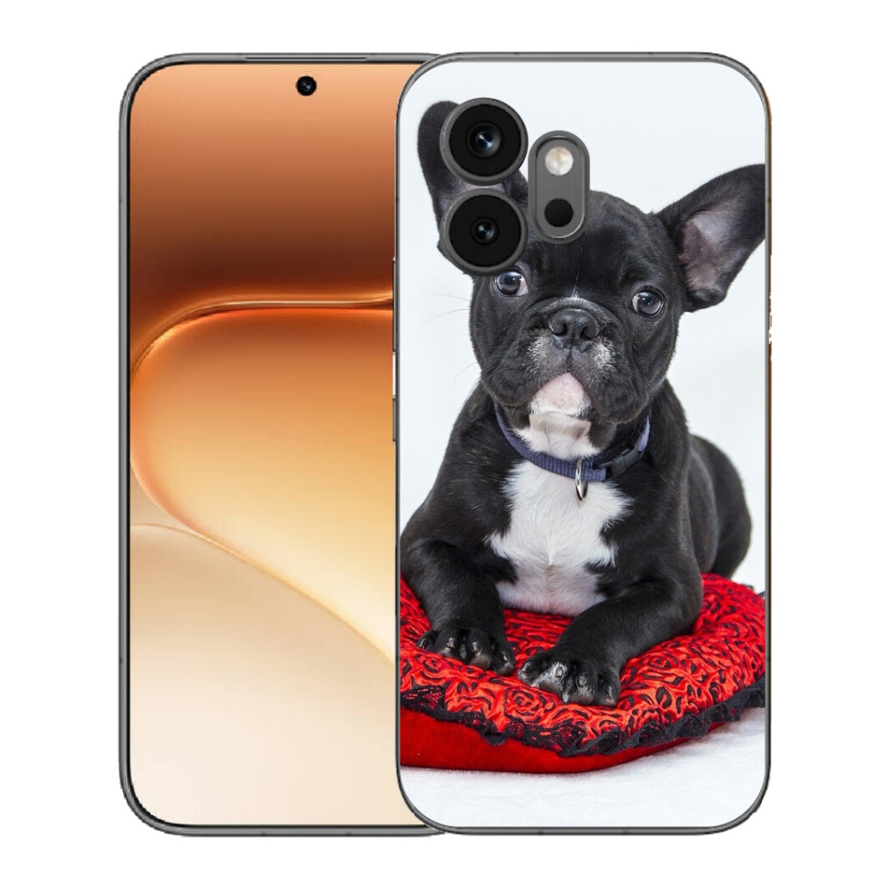 Gelový kryt mmCase na Honor 600 - buldok
