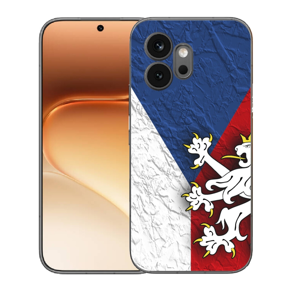 Gelový kryt mmCase na Honor 600 - česká vlajka 1