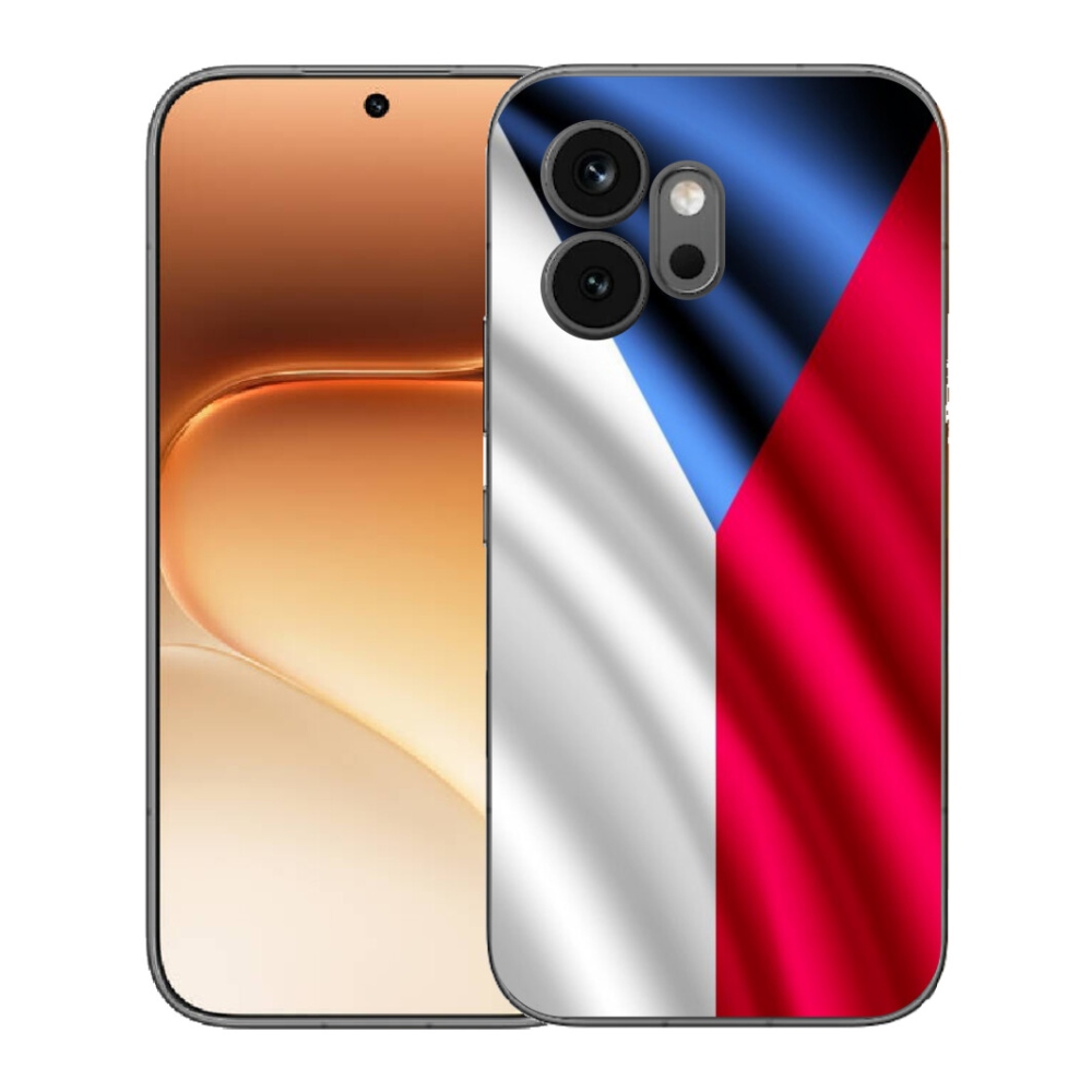 Gelový kryt mmCase na Honor 600 - česká vlajka