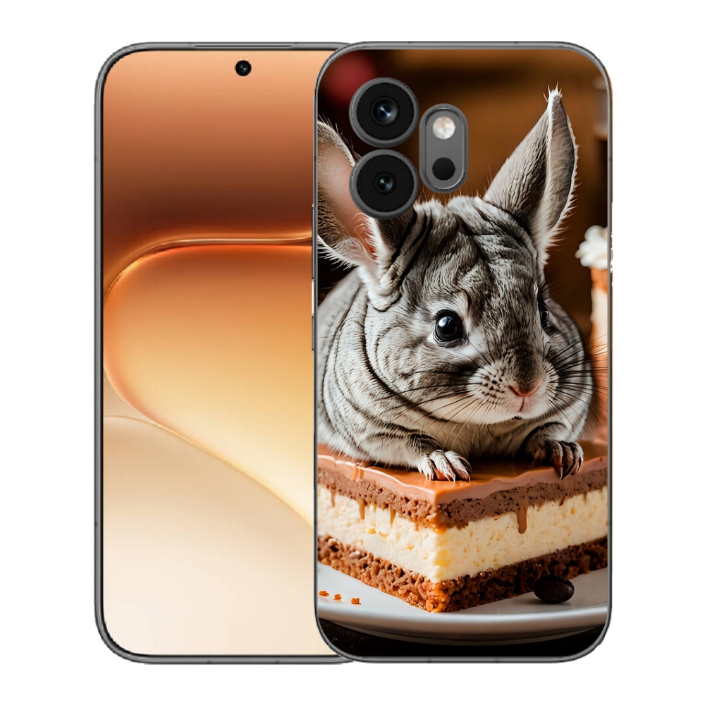 Gelový kryt mmCase na Honor 600 - činčila