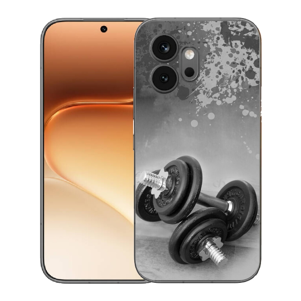 Gelový kryt mmCase na Honor 600 - činky 1