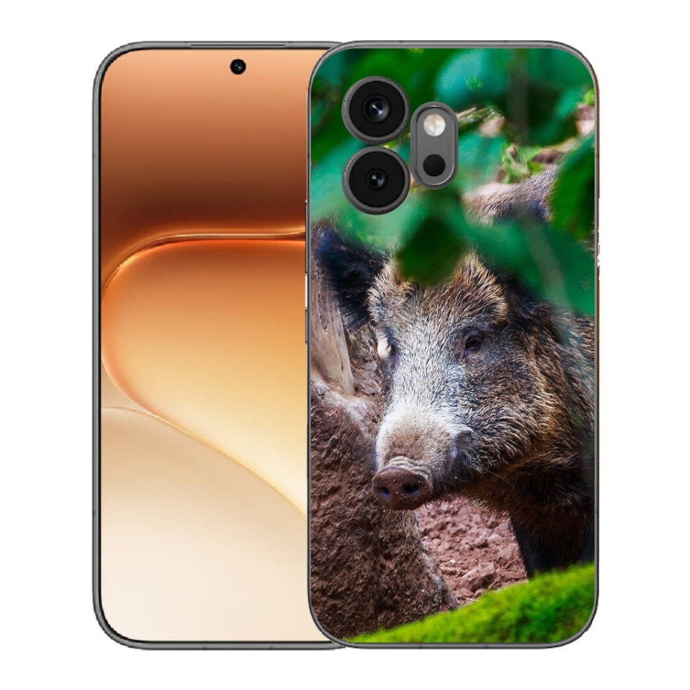 Gelový kryt mmCase na Honor 600 - divoké prase
