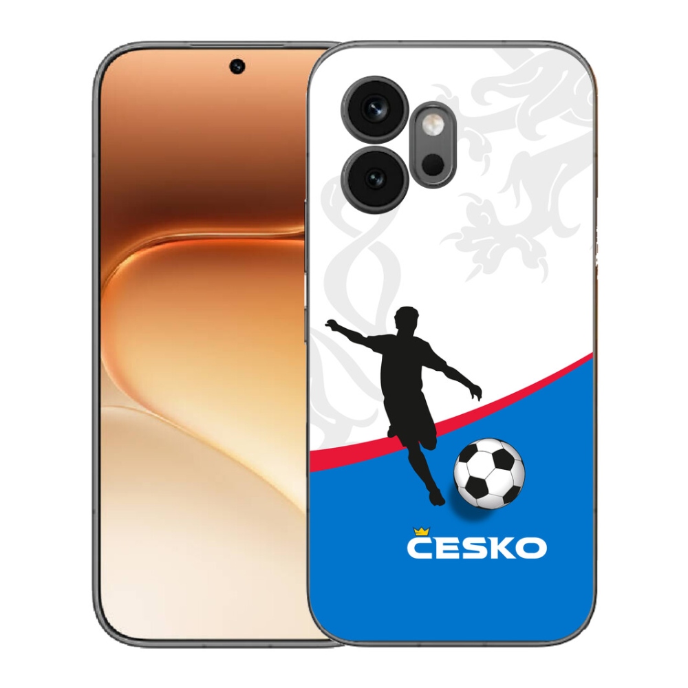 Gelový kryt mmCase na Honor 600 - fotbal Česko 1