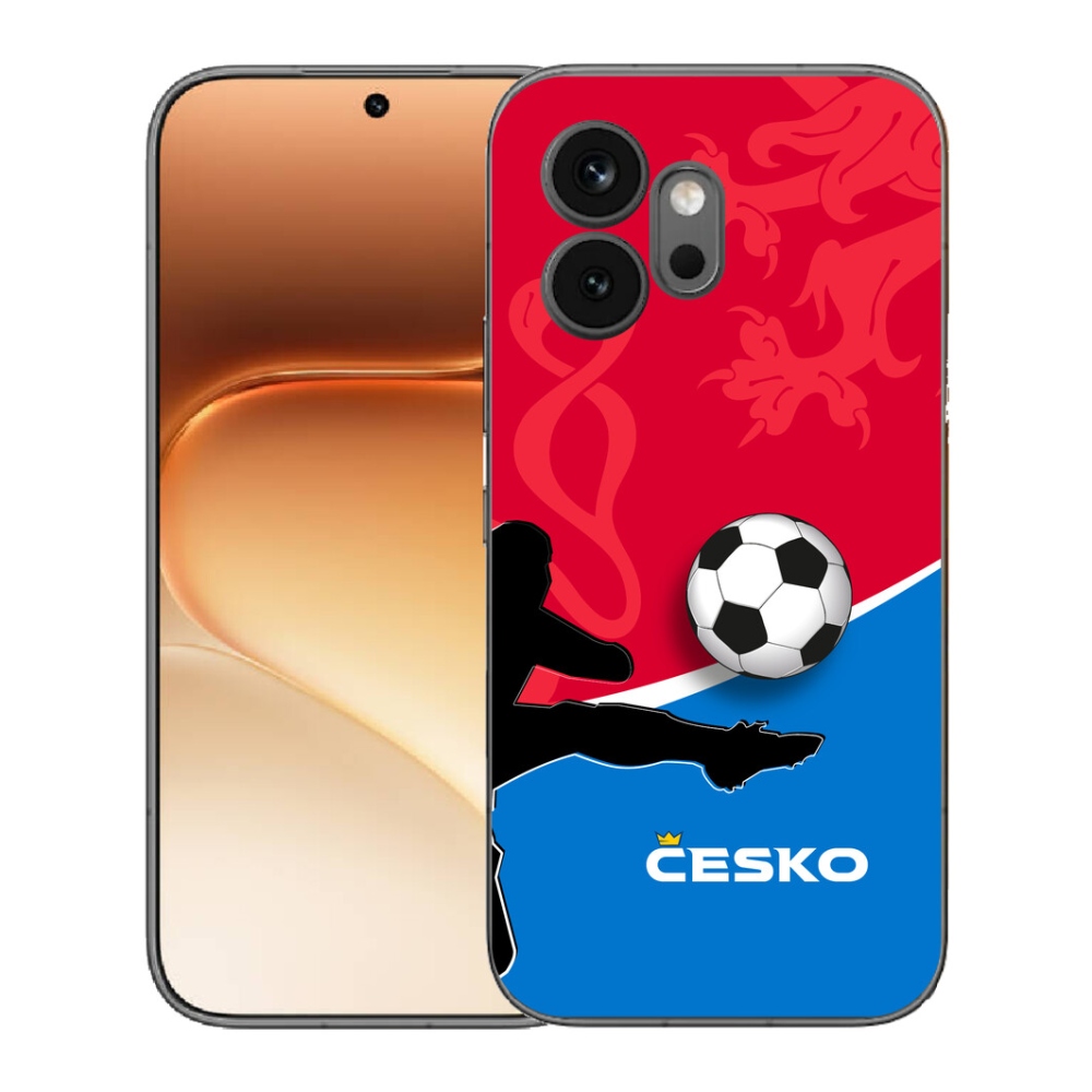 Gelový kryt mmCase na Honor 600 - fotbal Česko 2