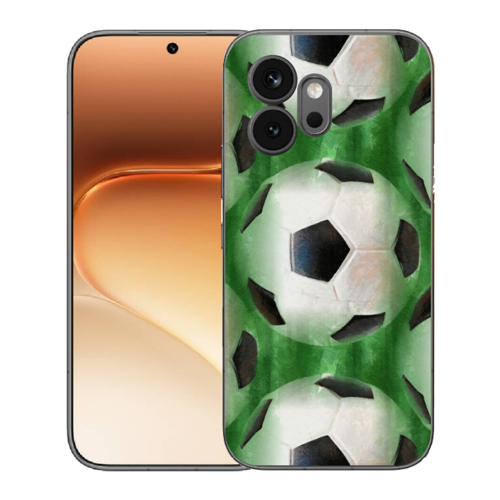 Gelový kryt mmCase na Honor 600 - fotbalový míč
