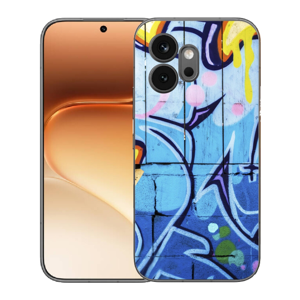 Gelový kryt mmCase na Honor 600 - graffiti