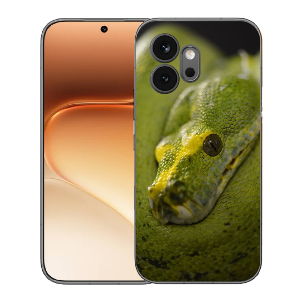 Gelový kryt mmCase na Honor 600 - had 2