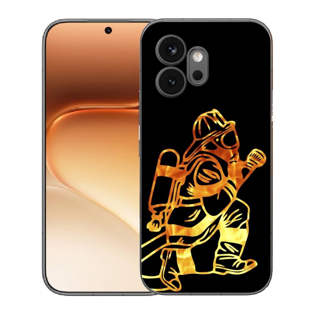 Gelový kryt mmCase na Honor 600 - hasič 1