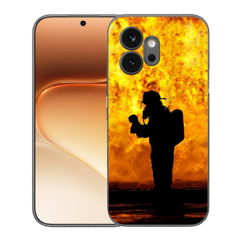 Gelový kryt mmCase na Honor 600 - hasič