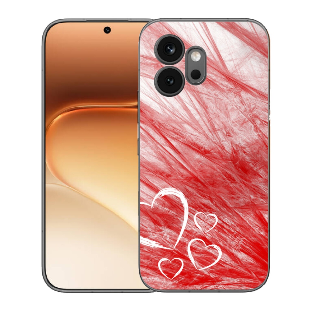 Gelový kryt mmCase na Honor 600 - heart
