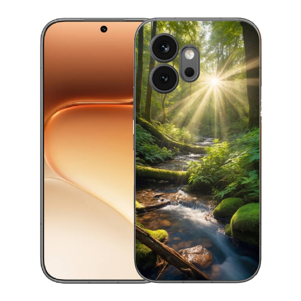 Gelový kryt mmCase na Honor 600 - hlubina lesa