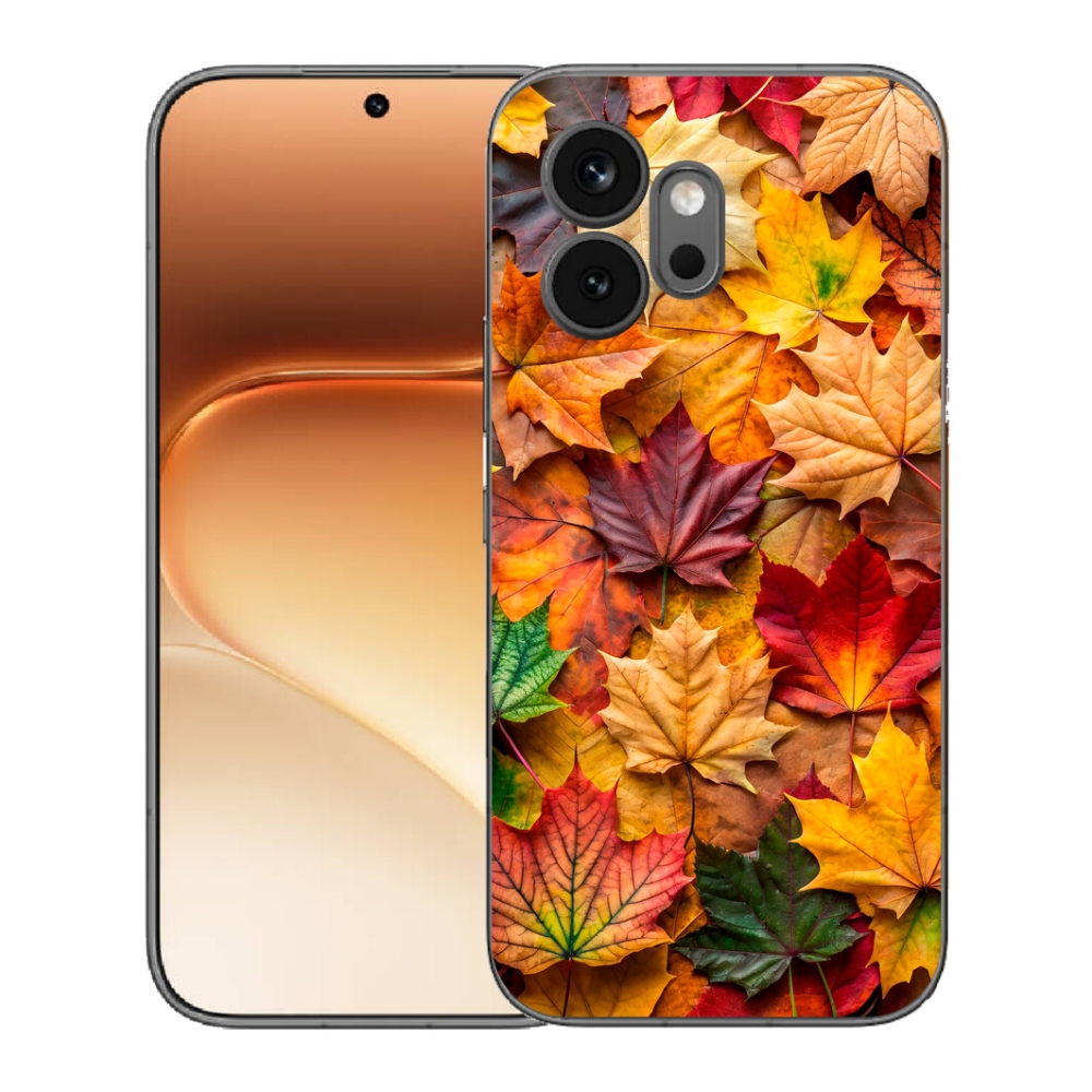 Gelový kryt mmCase na Honor 600 - javorové listy 2
