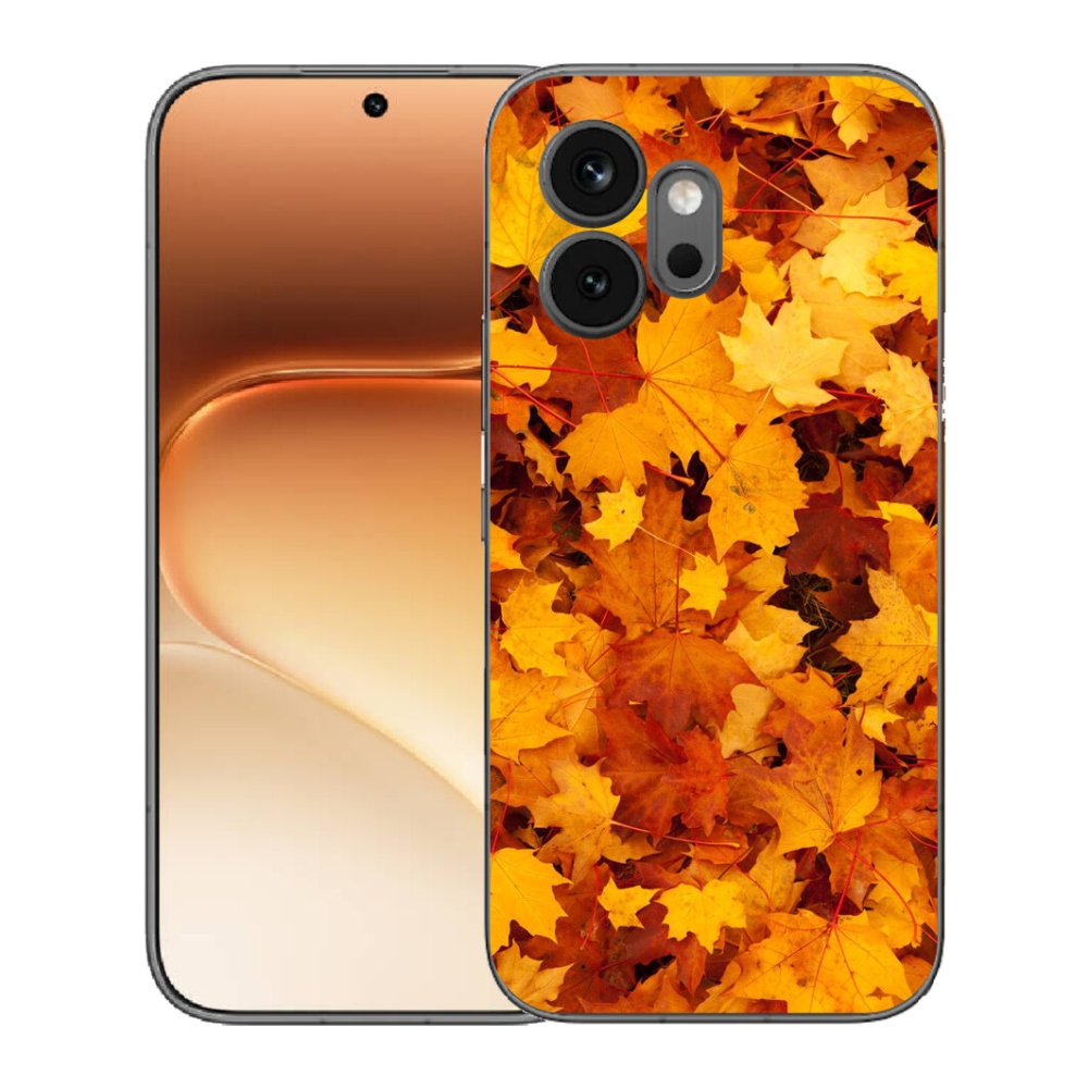 Gelový kryt mmCase na Honor 600 - javorové listy