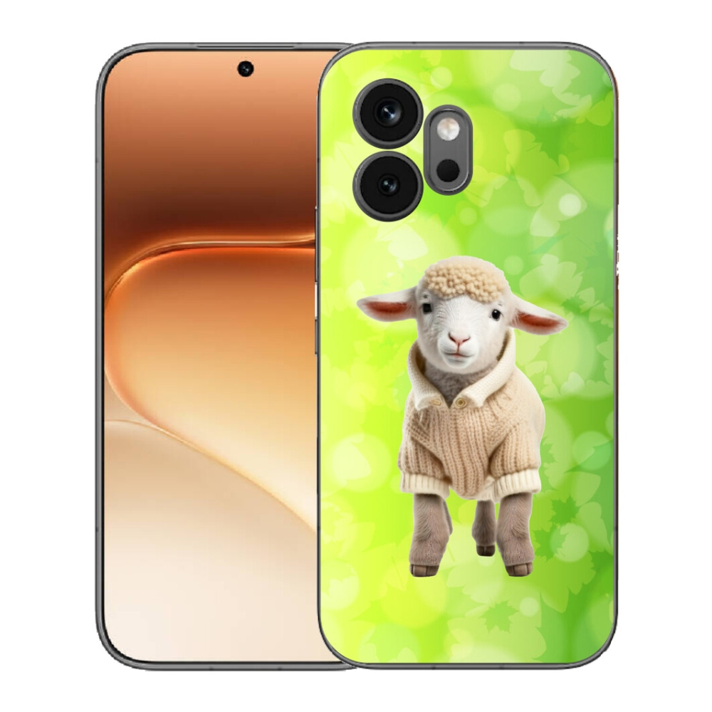 Gelový kryt mmCase na Honor 600 - jehně ve svetru