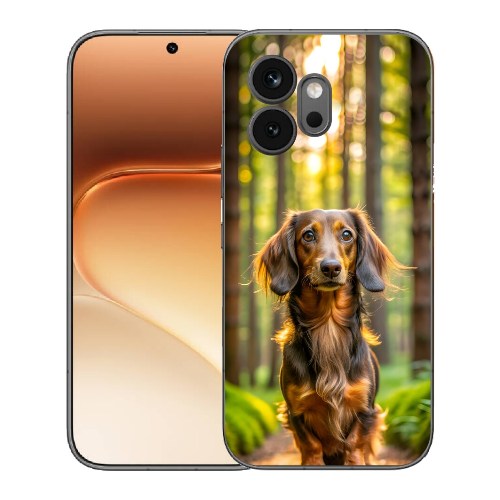 Gelový kryt mmCase na Honor 600 - jezevčík 4