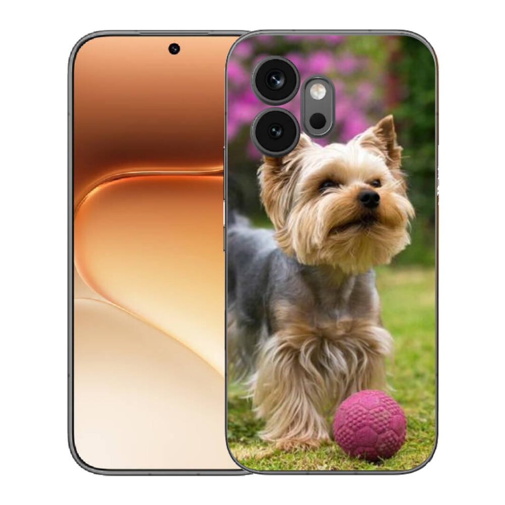 Gelový kryt mmCase na Honor 600 - jorkšír 4