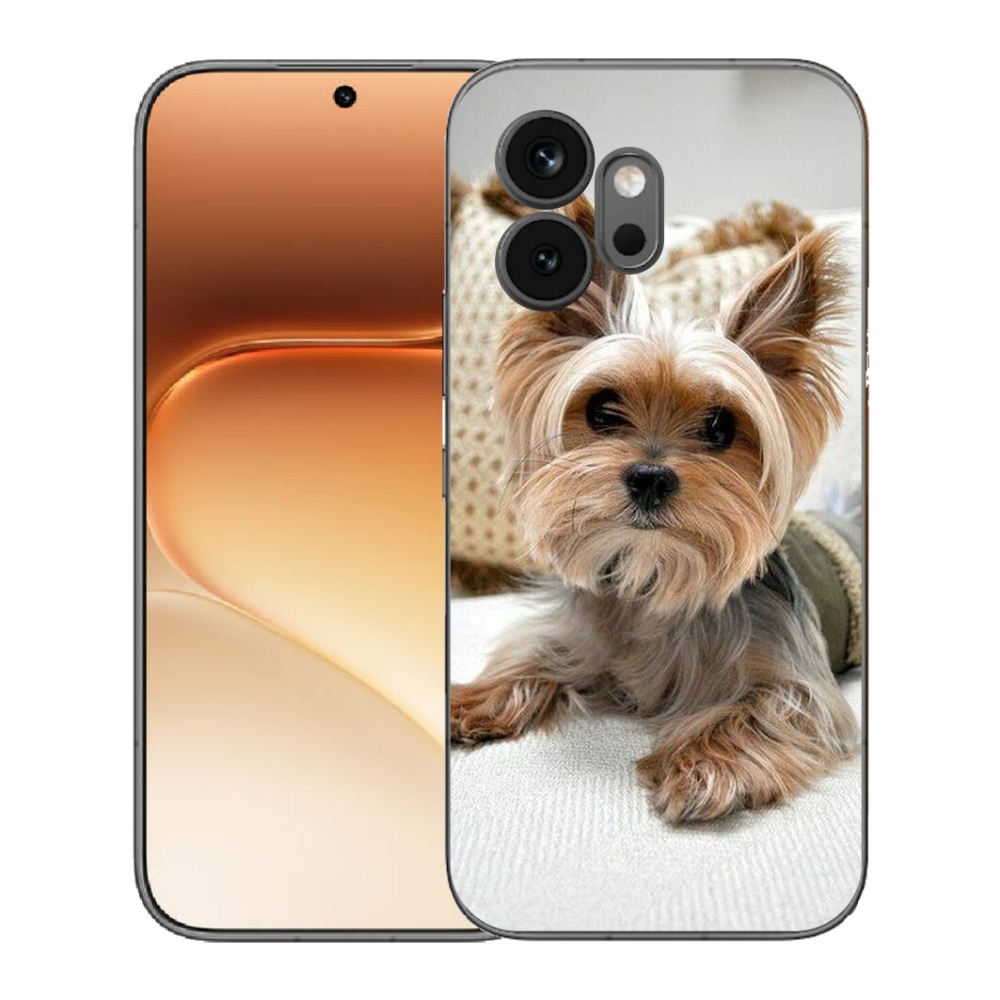 Gelový kryt mmCase na Honor 600 - jorkšír 5