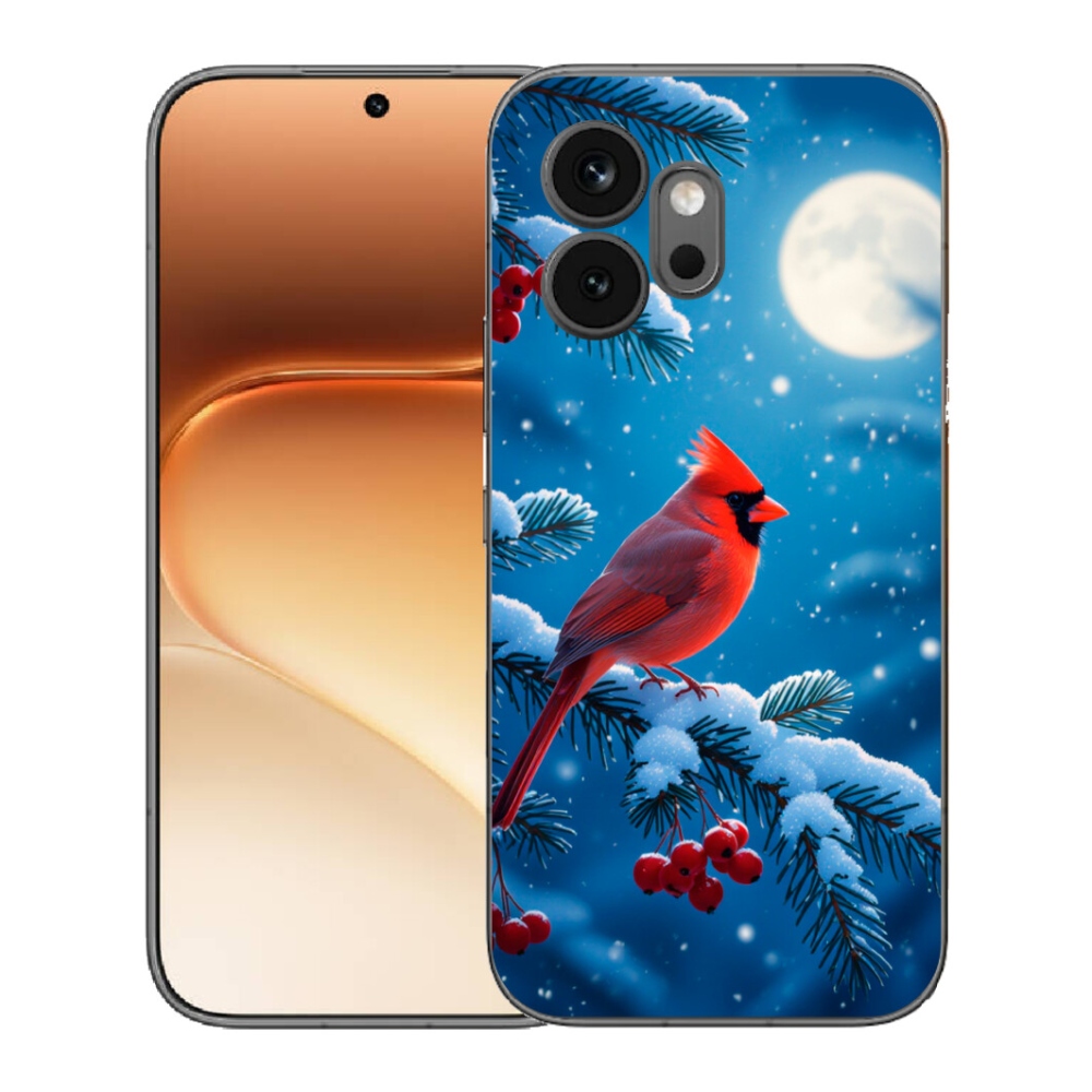 Gelový kryt mmCase na Honor 600 - kardinál červený