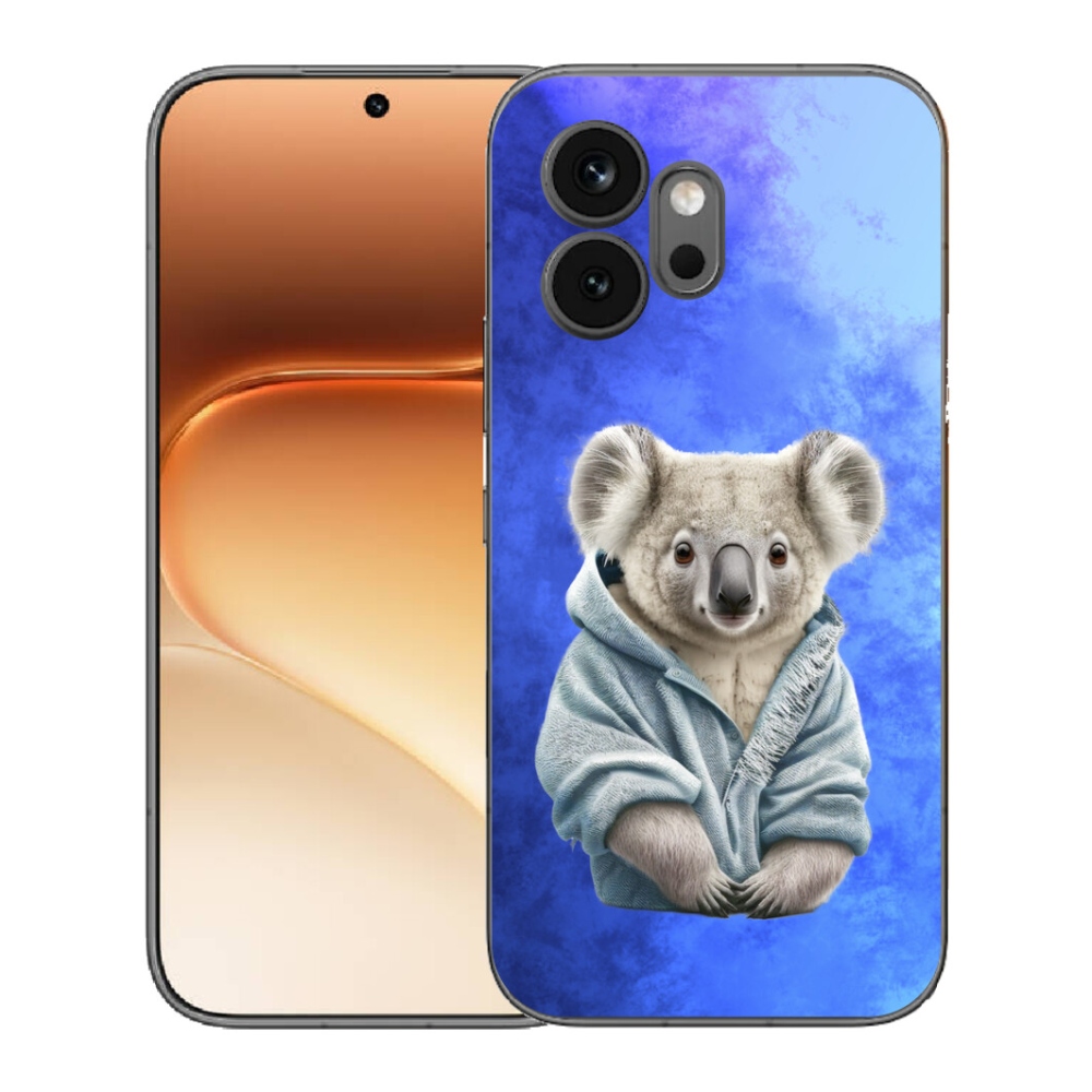 Gelový kryt mmCase na Honor 600 - koala ve svetru