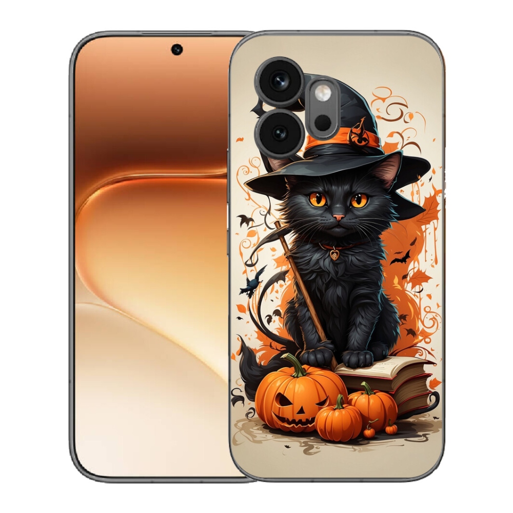 Gelový kryt mmCase na Honor 600 - kocour čaroděj