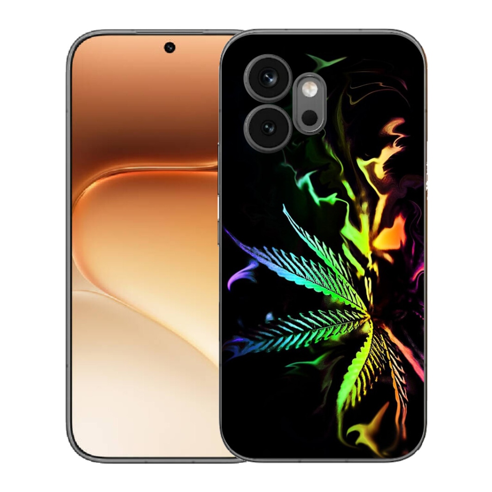Gelový kryt mmCase na Honor 600 - konopí 2