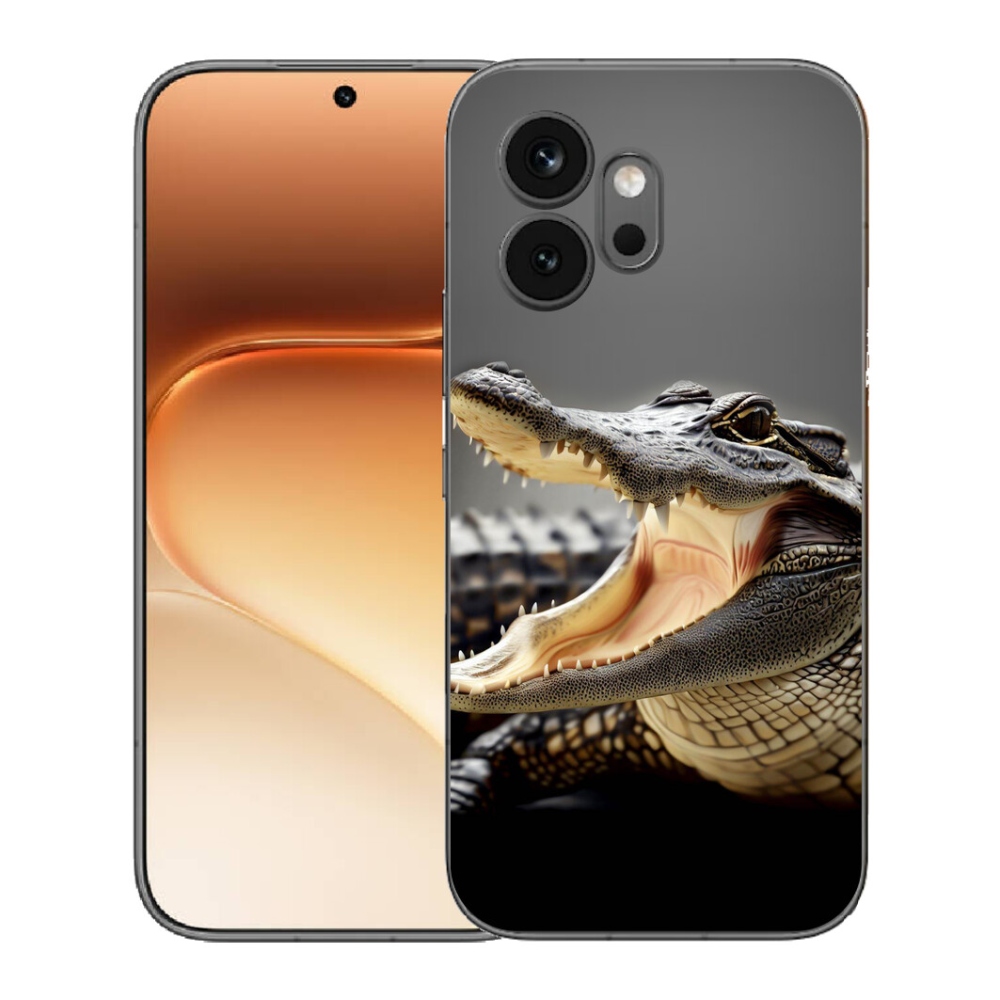 Gelový kryt mmCase na Honor 600 - krokodýl