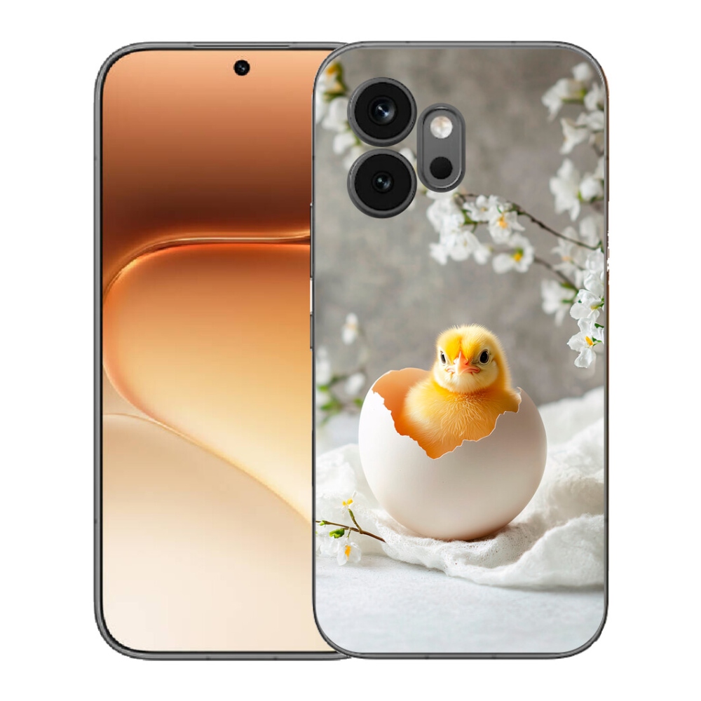 Gelový kryt mmCase na Honor 600 - kuřátko