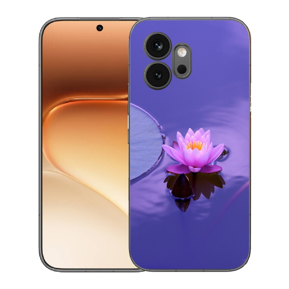 Gelový kryt mmCase na Honor 600 - květ na hladině