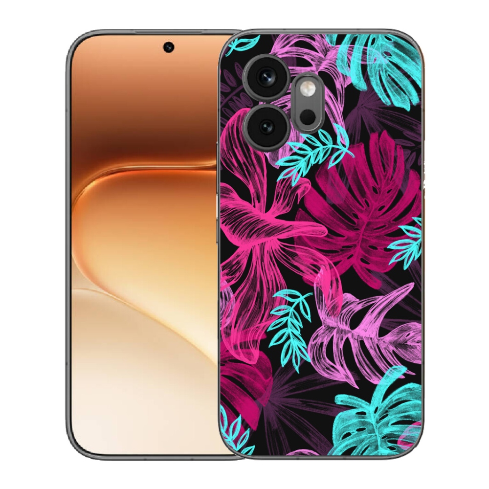 Gelový kryt mmCase na Honor 600 - květiny 1