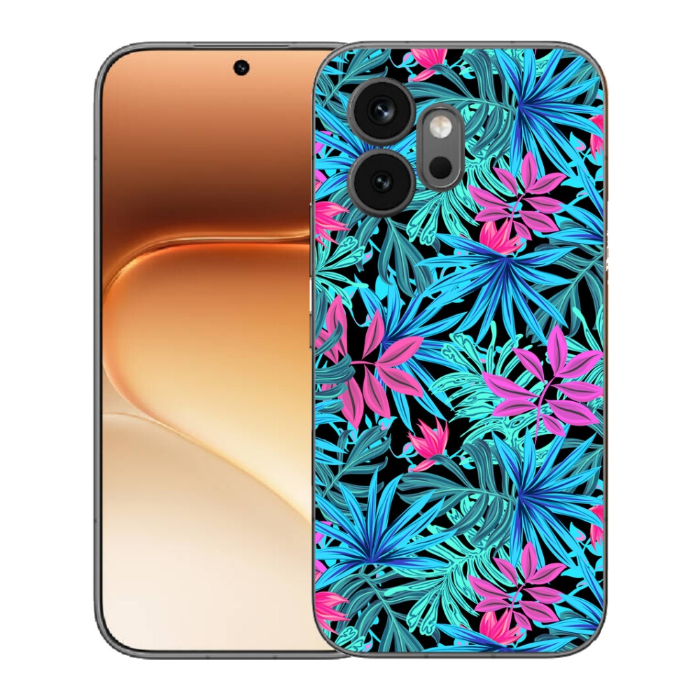 Gelový kryt mmCase na Honor 600 - květiny 3
