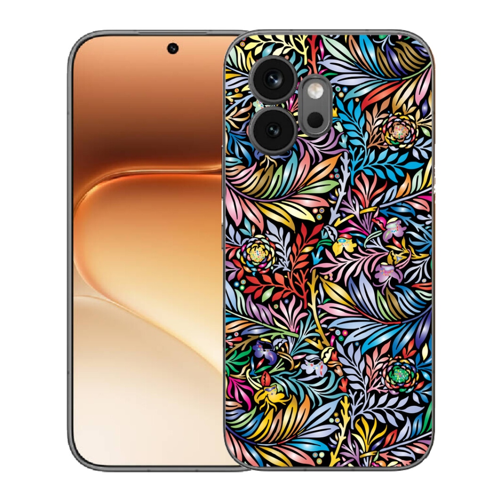 Gelový kryt mmCase na Honor 600 - květiny 5