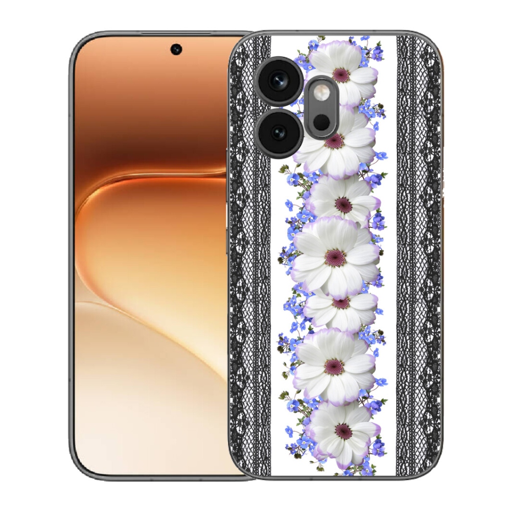 Gelový kryt mmCase na Honor 600 - květiny 8