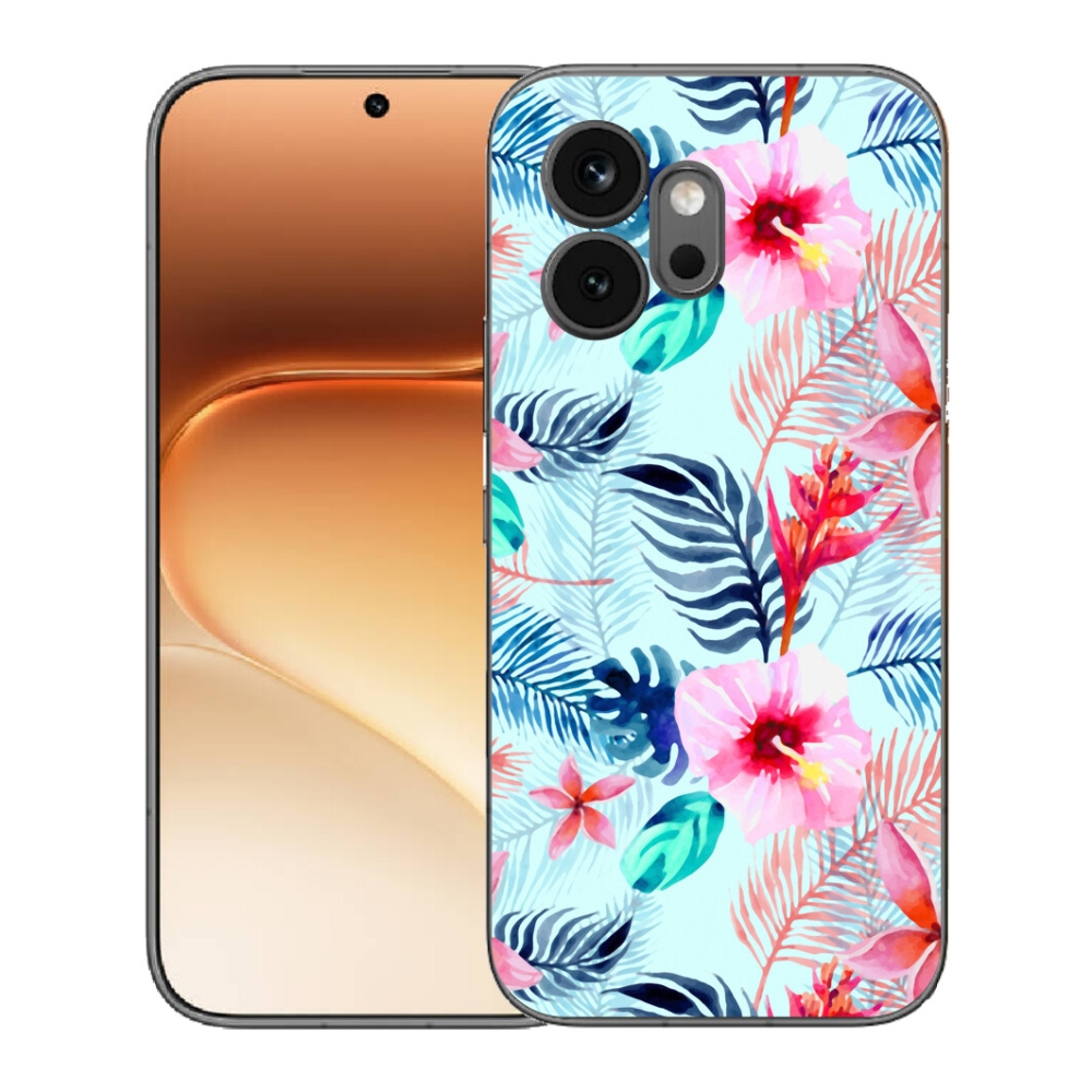Gelový kryt mmCase na Honor 600 - květiny