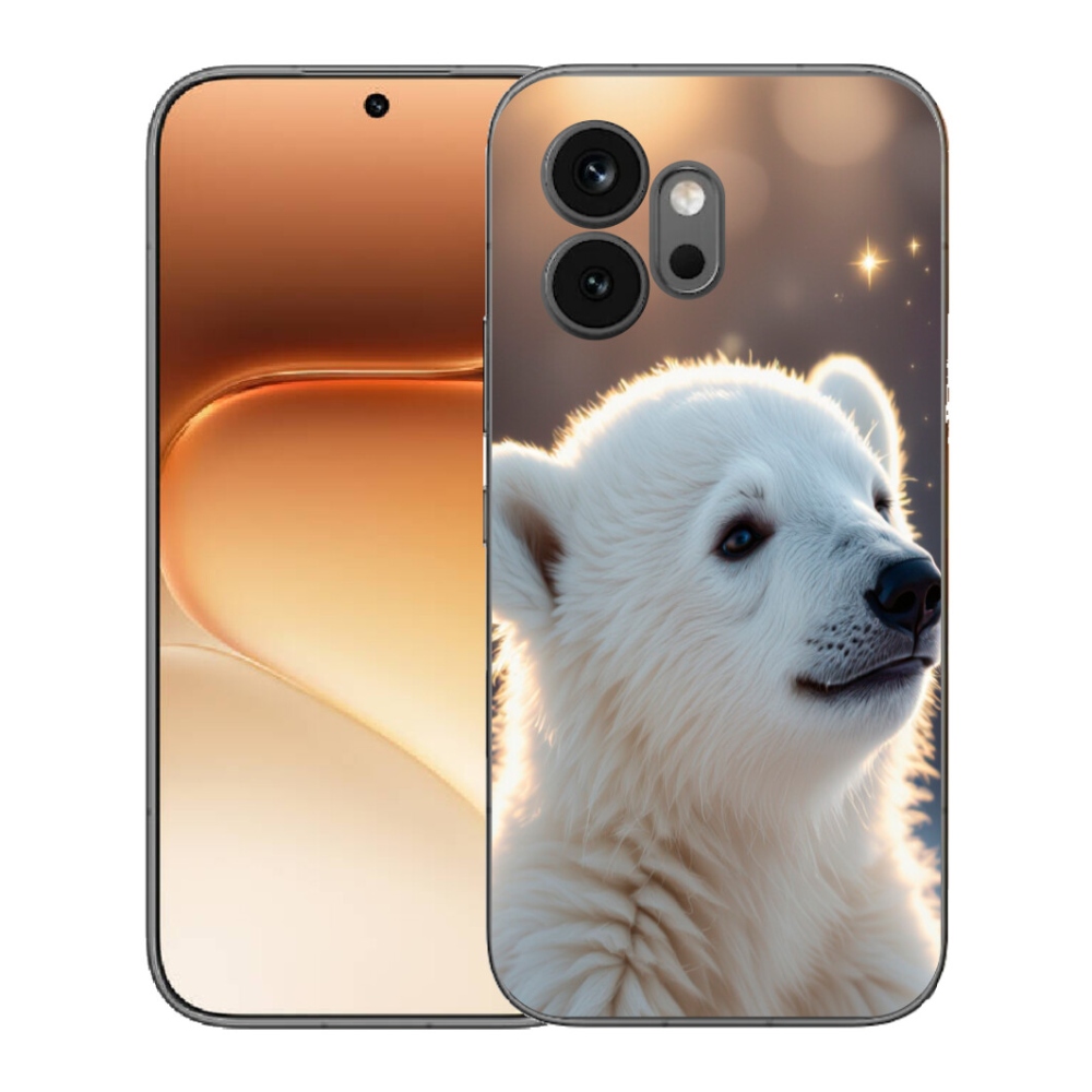 Gelový kryt mmCase na Honor 600 - lední medvěd
