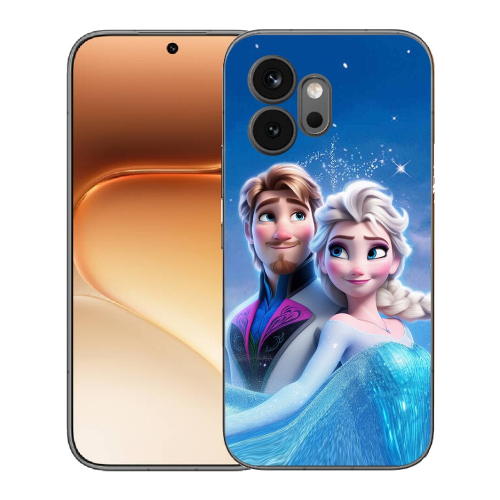 Gelový kryt mmCase na Honor 600 - ledové království 1