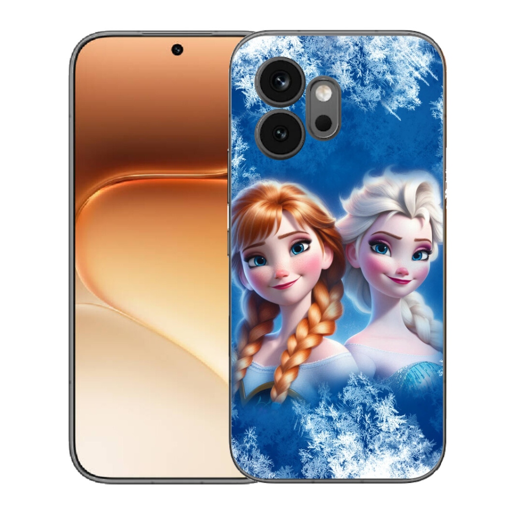 Gelový kryt mmCase na Honor 600 - ledové království 2