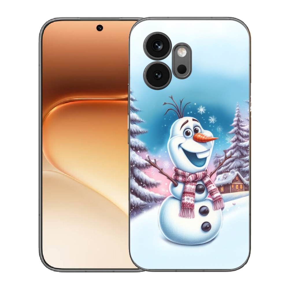 Gelový kryt mmCase na Honor 600 - ledové království