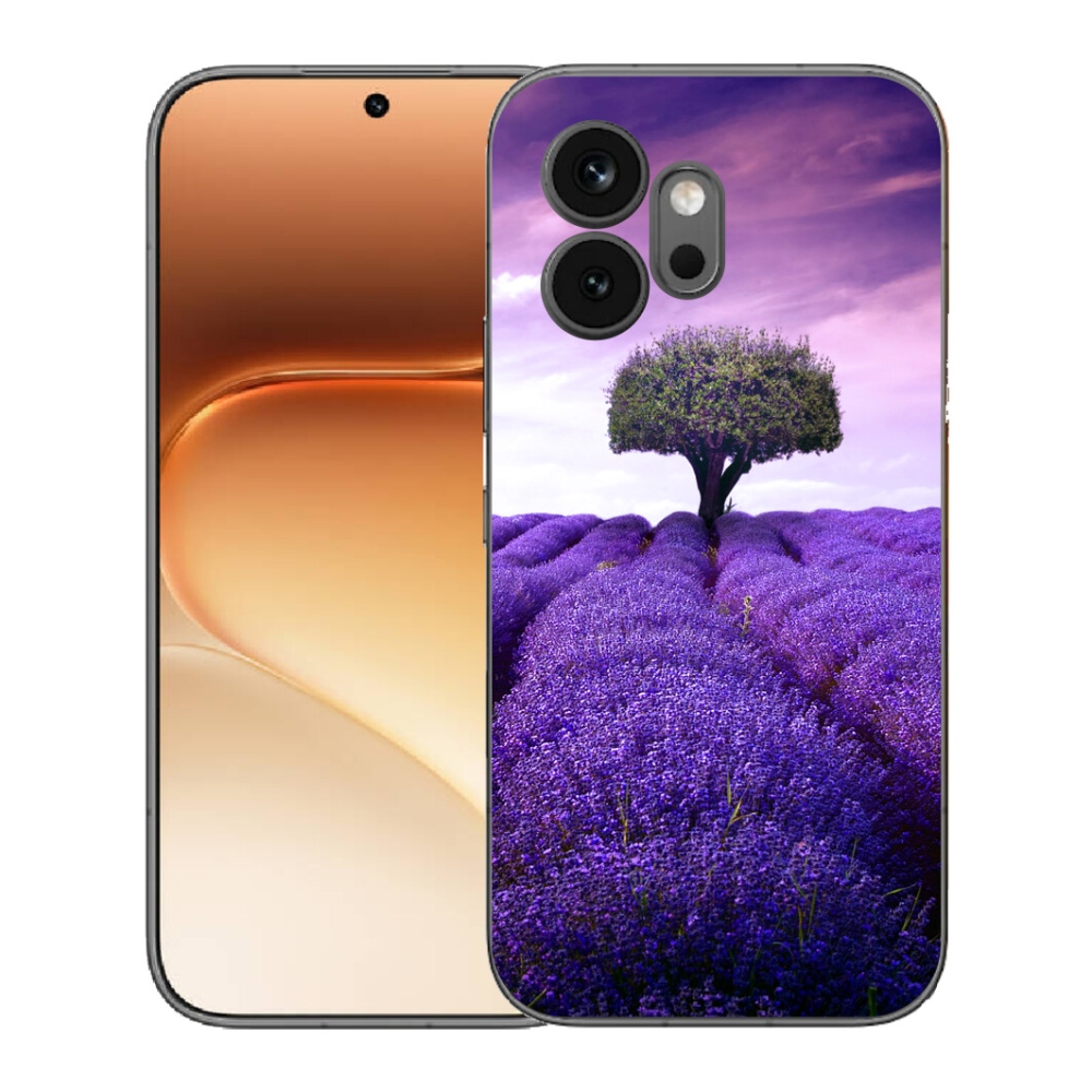 Gelový kryt mmCase na Honor 600 - levandulová louka