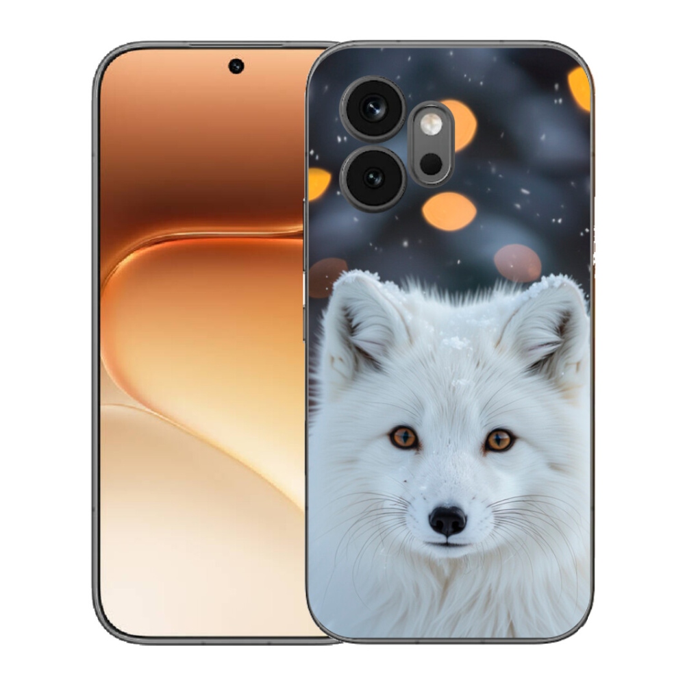 Gelový kryt mmCase na Honor 600 - liška polární