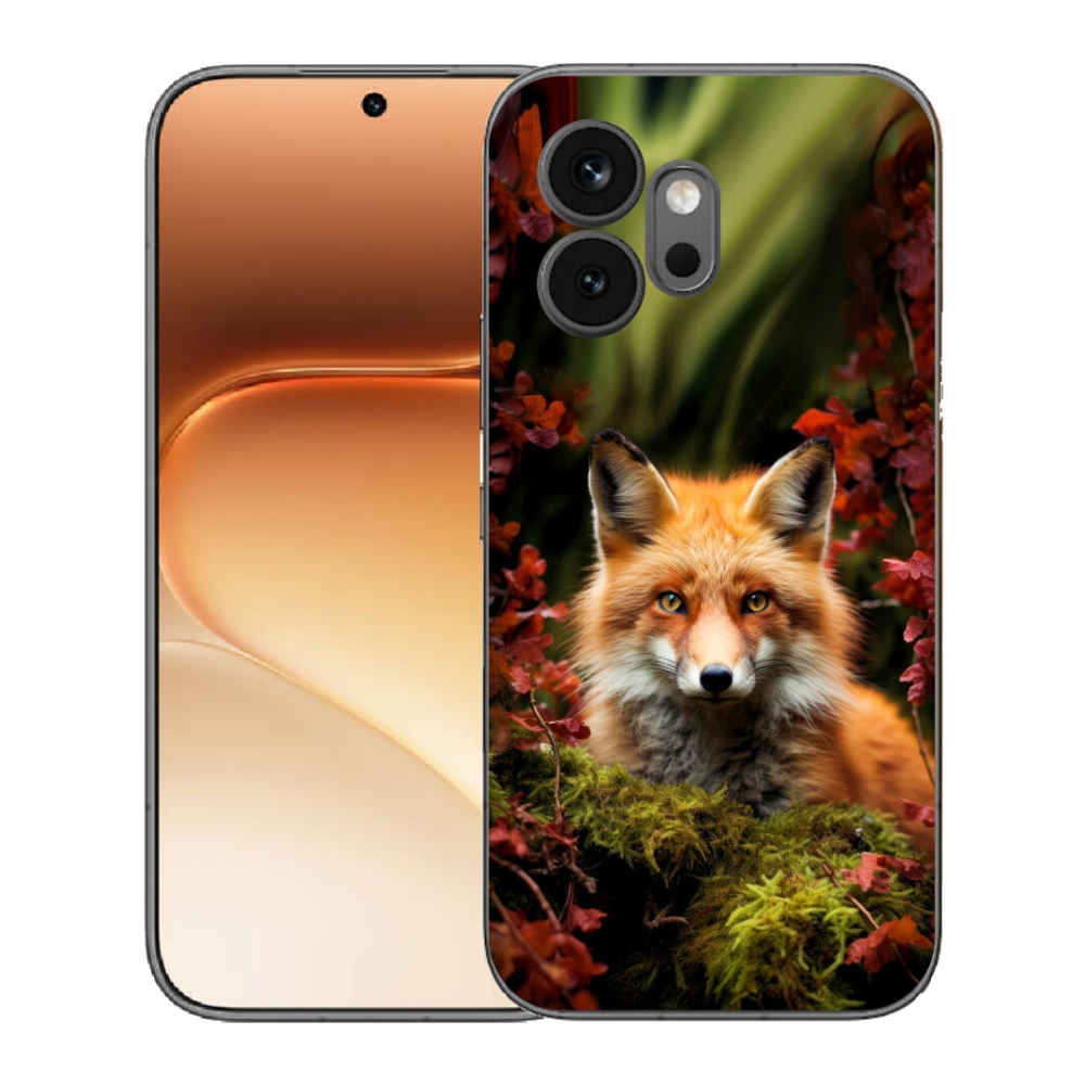 Gelový kryt mmCase na Honor 600 - liška v lese