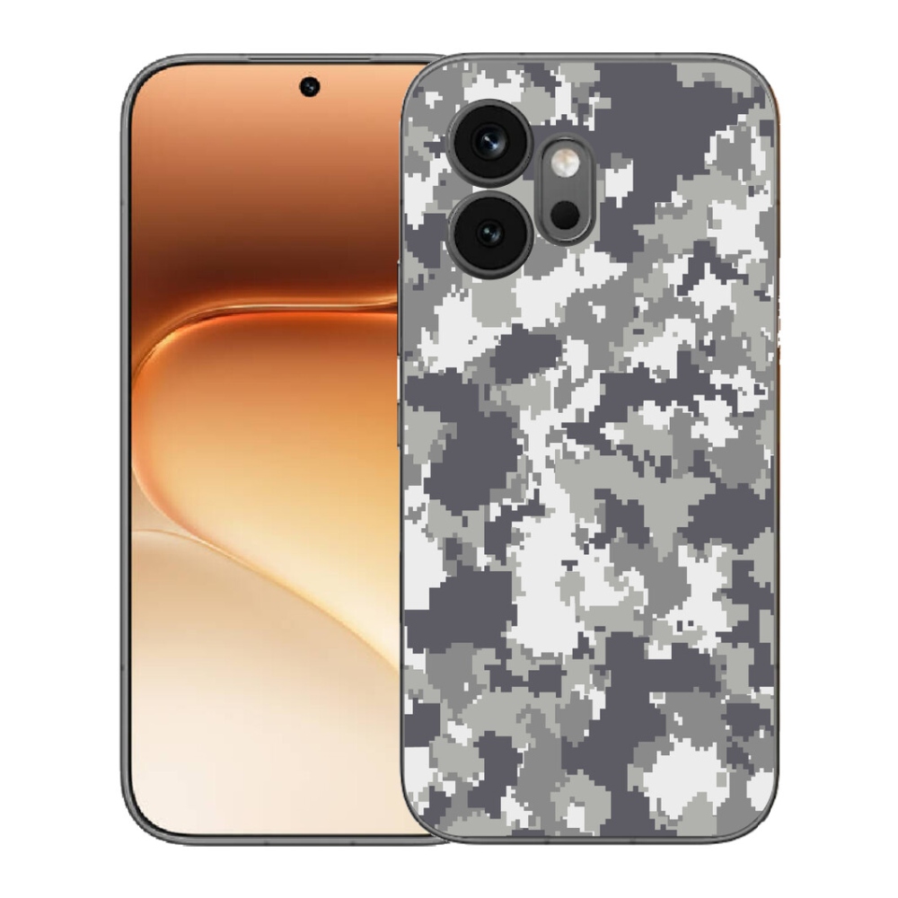 Gelový kryt mmCase na Honor 600 - maskáčový vzor 2